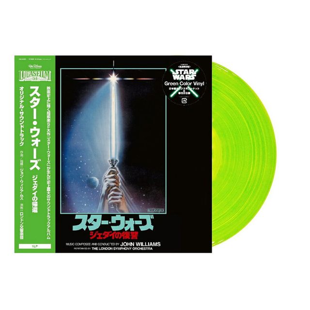 Виниловая пластинка Star Wars: Return Of The Jedi Original Soundtrack [Limited Edition] (Green Color Vinyl) — обложка