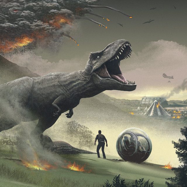 Виниловая пластинка Jurassic World: Fallen Kingdom - Original Motion Picture Soundtrack 2XLP — обложка