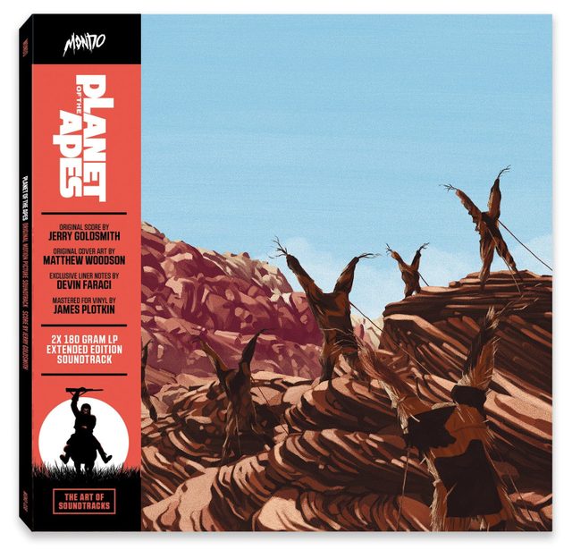 Виниловая пластинка Planet of the Apes 2XLP Original Soundtrack (Event Edition) — обложка