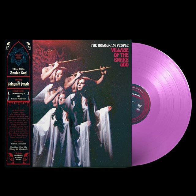 Виниловая пластинка Village of the Snake God LP by Hologram People — обложка