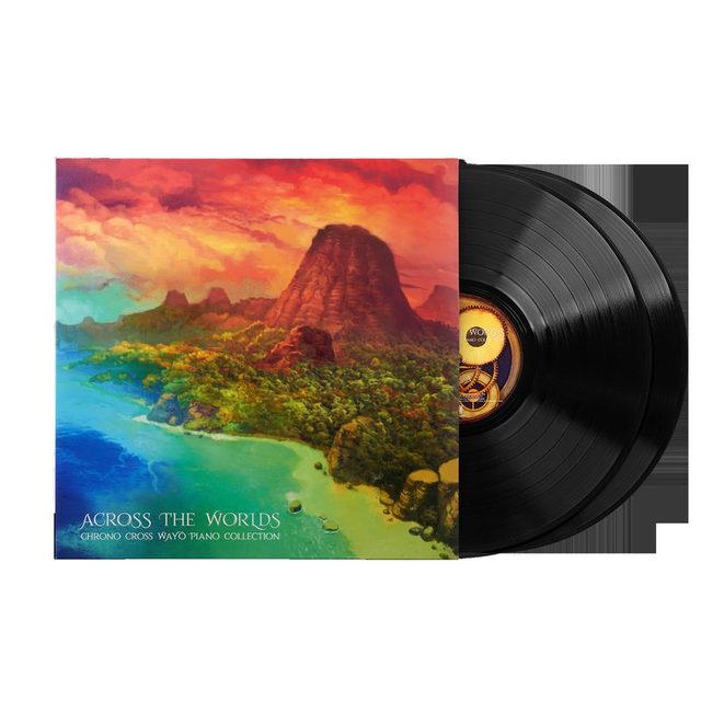 Виниловая пластинка Across the Worlds: Chrono Cross Wayô Piano Collection - Yasunori Mitsuda & Benyamin Nuss (2xLP Vinyl Record) — обложка