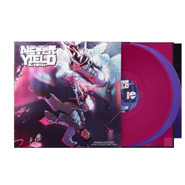Виниловая пластинка Aerial_Knight's Never Yield (Original Game Soundtrack) - Neil J & Daniel Wilkens (2xLP Vinyl Record) — обложка