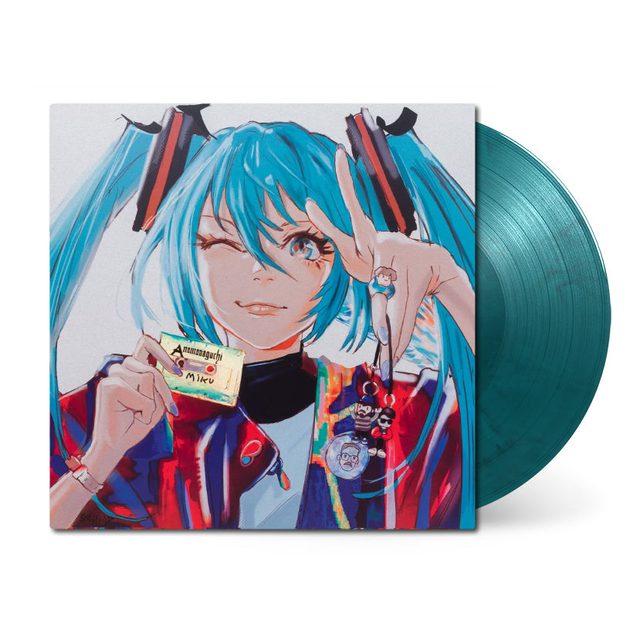 Виниловая пластинка Anamanaguchi — Miku, Teal Vinyl LP — обложка