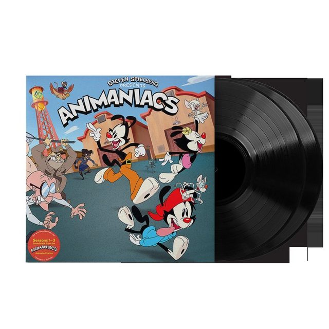 Виниловая пластинка Animaniacs: Seasons 1 – 3 (Soundtrack from the Animated Series) (2xLP Vinyl Record) — обложка