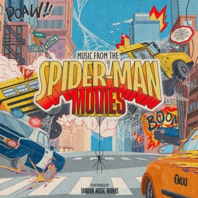 Виниловая пластинка Music From Spider-Man — Smokey Red Vinyl — обложка