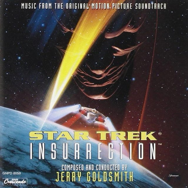 Виниловая пластинка Star Trek: Insurrection — White with green splatter Vinyl — обложка