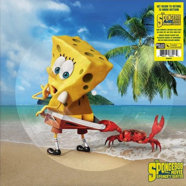 Виниловая пластинка The SpongeBob Movie: Sponge Out of Water — Picture Disc Vinyl — обложка
