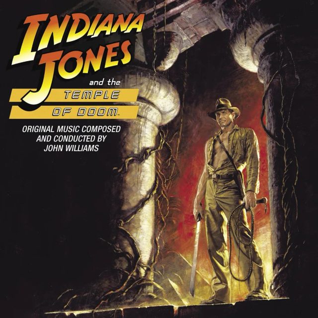 Виниловая пластинка Indiana Jones And The Temple Of Doom — Orange Vinyl — обложка