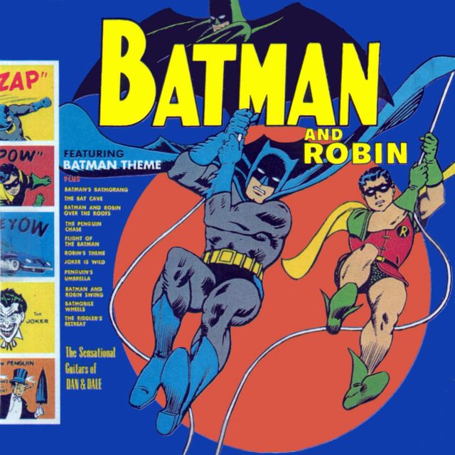 Виниловая пластинка Batman And Robin — Black Vinyl — обложка