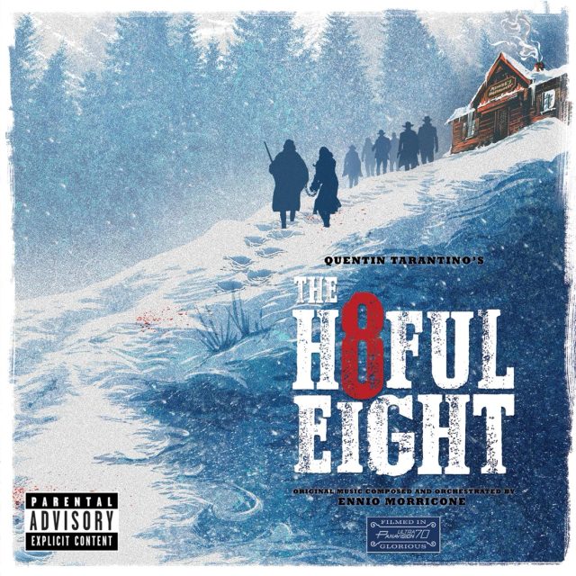 Виниловая пластинка Quentin Tarantino's The Hateful Eight — Black Vinyl — обложка