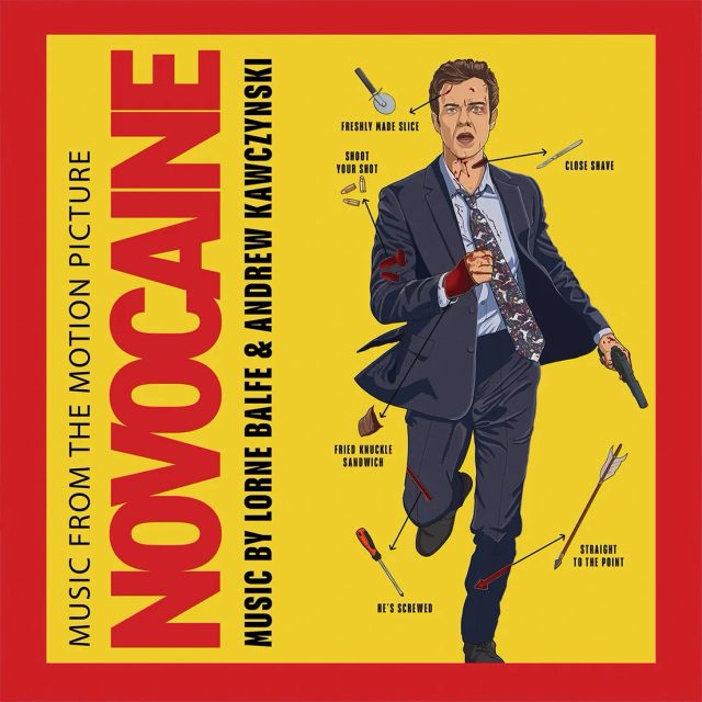 Виниловая пластинка Novocaine — Yellow/Red Splatter Vinyl — обложка