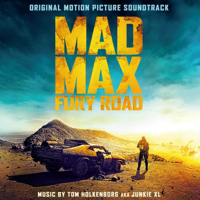 Виниловая пластинка Mad Max: Fury Road — Silver/Black Marble Vinyl — обложка