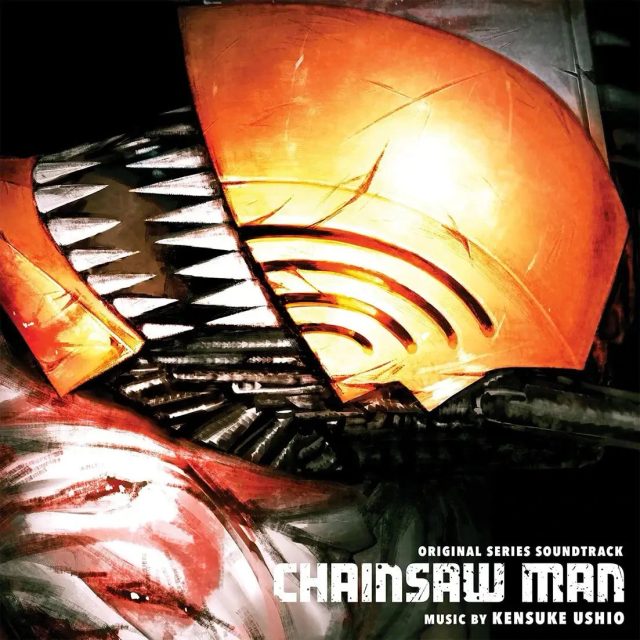 Виниловая пластинка Chainsaw Man — Red/Black Smoke Vinyl — обложка