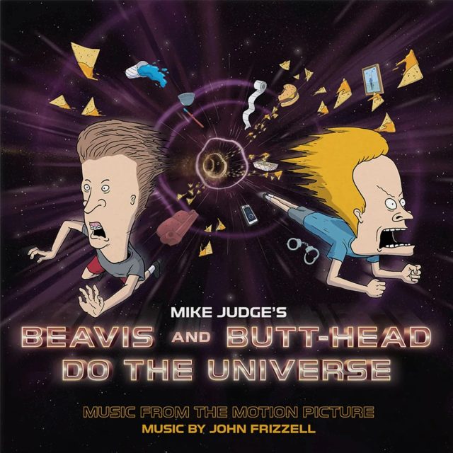 Виниловая пластинка Beavis and Butt-Head do the Universe — Brown/Yellow Split Vinyl — обложка
