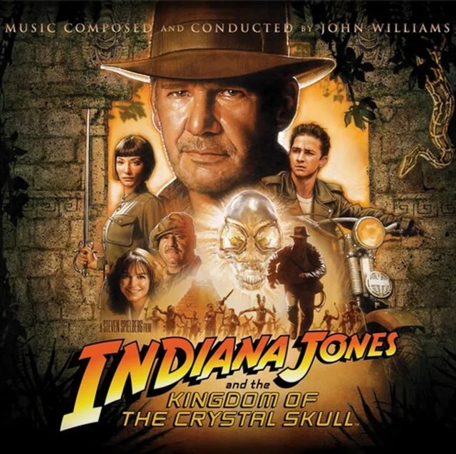 Виниловая пластинка Indiana Jones And The Kingdom Of The Crystal Skull — Black Vinyl — обложка