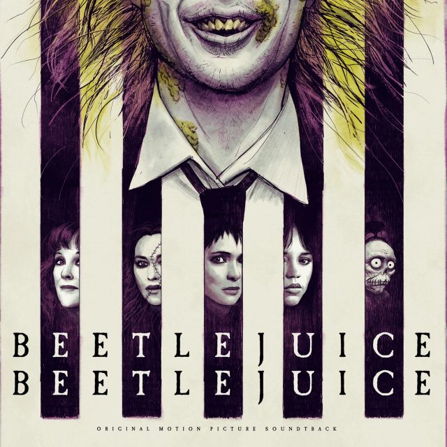 Виниловая пластинка Beetlejuice Beetlejuice — Lime Green/Purple Handpoured  Vinyl — обложка