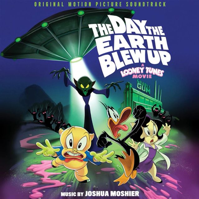 Виниловая пластинка The Day the Earth Blew Up: A Looney Tunes Movie — Clear with Pink Splatter Vinyl — обложка