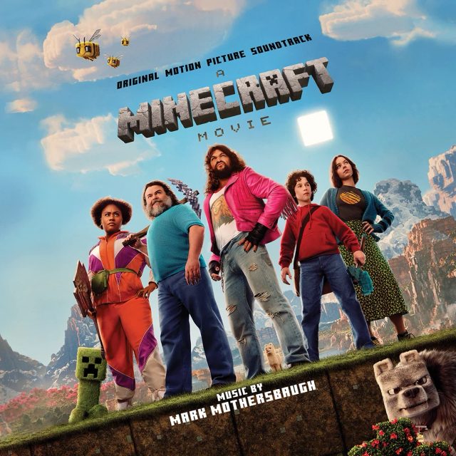 Виниловая пластинка A Minecraft Movie — Lava Vinyl — обложка