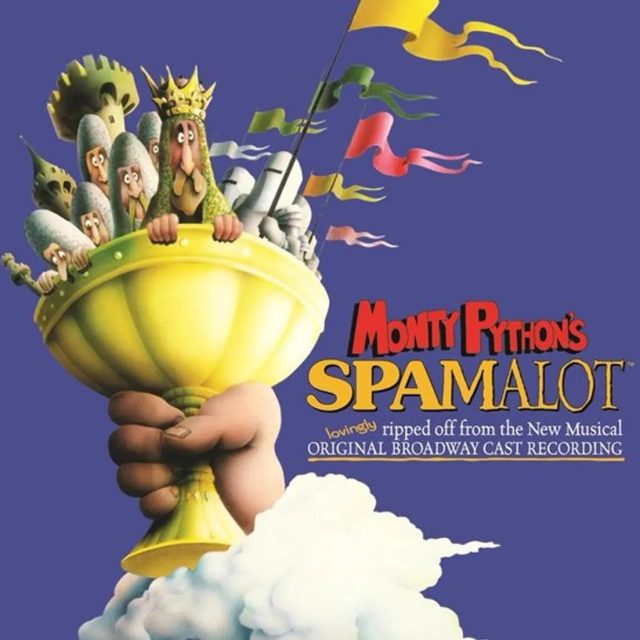 Виниловая пластинка Monty Python's Spamalot (Original Broadway Cast Recording) — Gold Vinyl — обложка