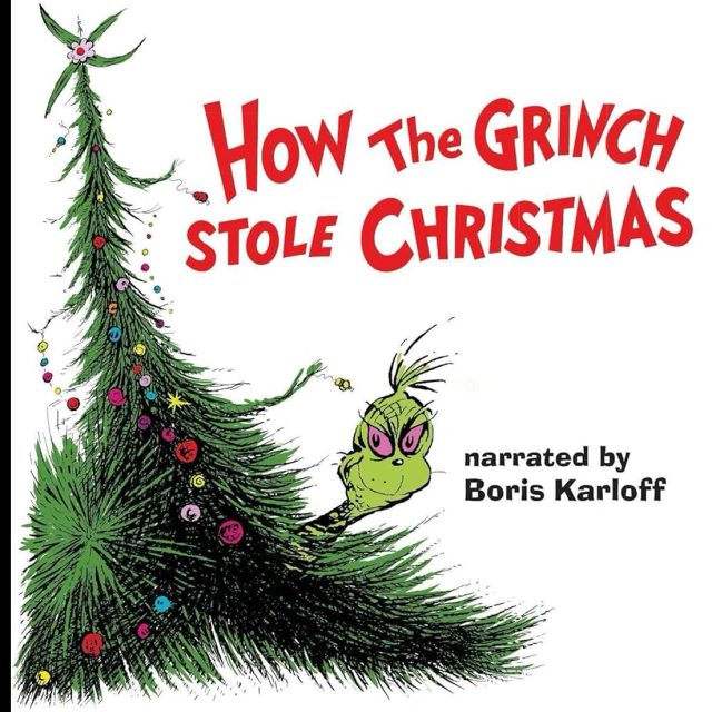 Виниловая пластинка Dr. Seuss' How the Grinch Stole Christmas — LP · Green · повествование и песни · 2015 — обложка
