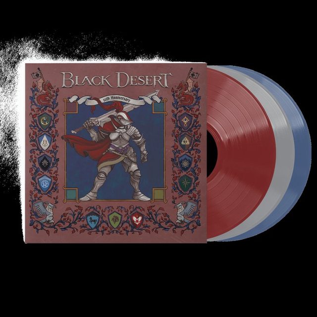 Виниловая пластинка Black Desert - 10th Anniversary (Original Game Soundtrack) (3xLP Vinyl Record) — обложка