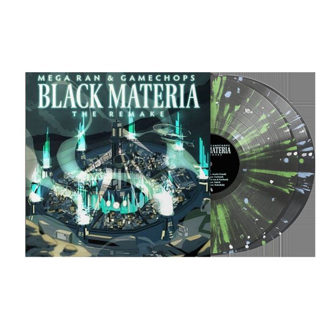 Виниловая пластинка Black Materia: The Remake - Mega Ran (2xLP Vinyl Record) — обложка
