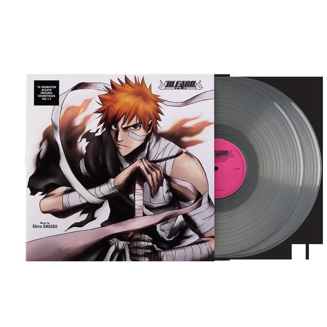 Виниловая пластинка BLEACH (Original Soundtrack) - Shiro SAGISU (2xLP Vinyl Record - Clear) — обложка