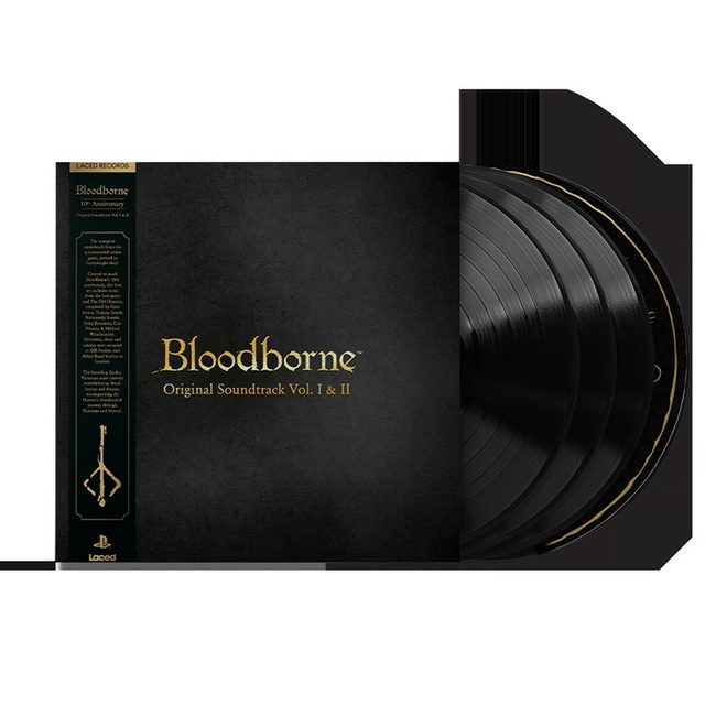 Виниловая пластинка Bloodborne 10th Anniversary Vol. I & II (Original Soundtrack) (3xLP Vinyl Record) — обложка