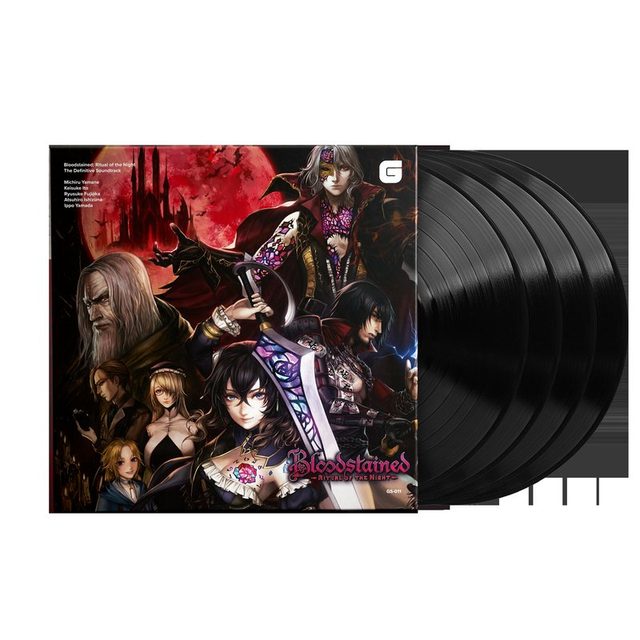 Виниловая пластинка Bloodstained: Ritual of the Night - The Definitive Soundtrack (4xLP Vinyl) — обложка