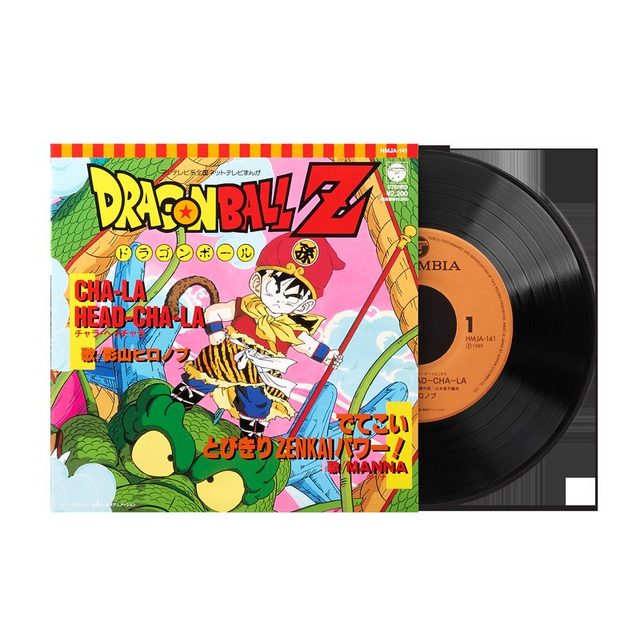Виниловая пластинка CHA-LA HEAD-CHA-LA / Detekoi Tobikiri ZENKAI Power! - Hironobu Kageyama / MANNA (7" Vinyl Record) — обложка