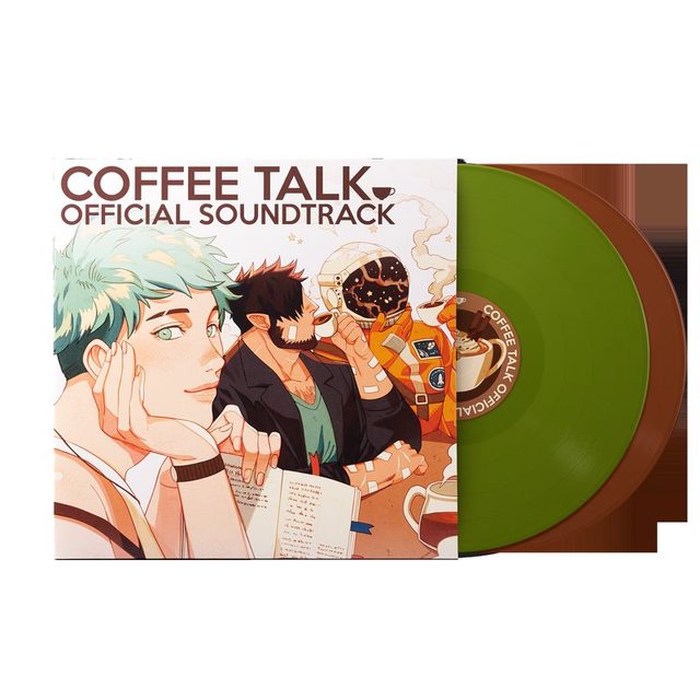 Виниловая пластинка Coffee Talk (Original Game Soundtrack) - Andrew Jeremy (2xLP Vinyl Record) — обложка