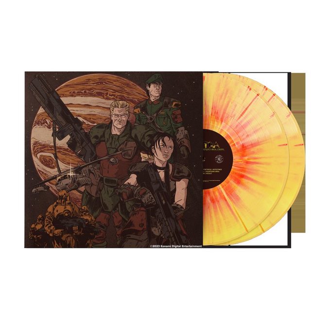 Виниловая пластинка Contra: Shattered Soldier (Original Video Game Soundtrack) - Konami Kukeiha Club (2xLP Vinyl Record) - STS Limited Edition — обложка