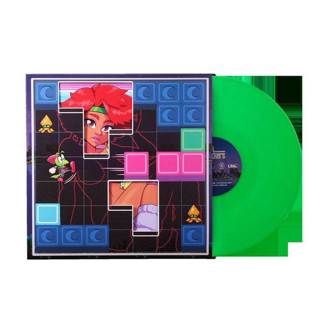 Виниловая пластинка CrawlCo Block Knockers (Original Video Game Soundtrack) - Opus Science Collective (1xLP Vinyl Record) — обложка