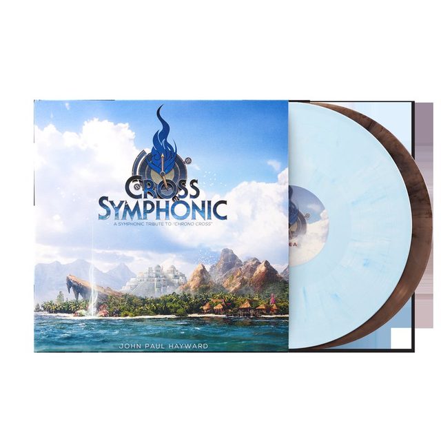 Виниловая пластинка Cross Symphonic - A Symphonic Tribute to Chrono Cross - John Paul Hayward (2x LP Vinyl Record) - First Edition — обложка