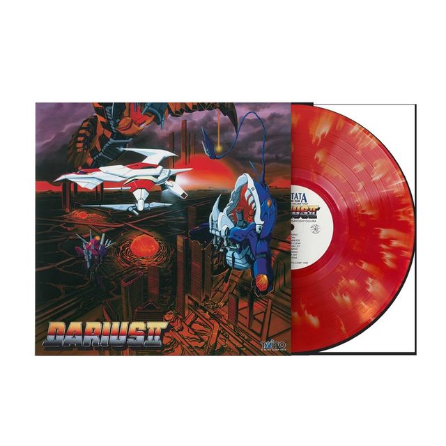 Виниловая пластинка ZUNTATA Arcade Classics Volume 4: DARIUS II (Original Video Game Soundtrack) - Hisayoshi Ogura (1xLP Vinyl Record) - Colored Vinyl — обложка