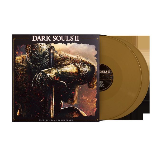 Виниловая пластинка Dark Souls II: Original Game Soundtrack - Motoi Sakuraba & Yuka Kitamura (2xLP Vinyl Record) [Praise the Sun Variant] — обложка