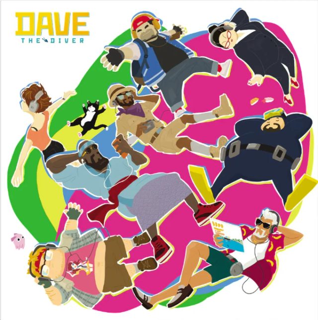 Виниловая пластинка Dave the Diver — Original Game Soundtrack (Black 2LP) — обложка
