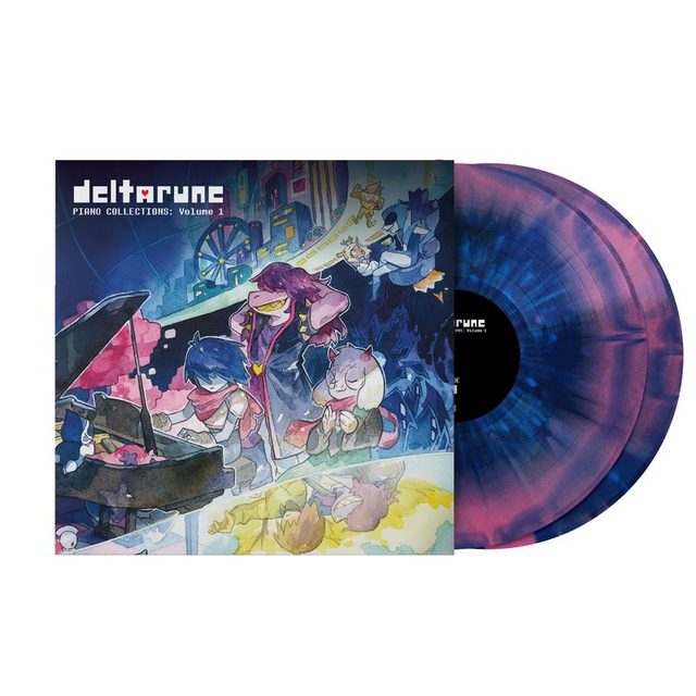 Виниловая пластинка DELTARUNE Piano Collections, Volume 1 (2xLP Vinyl Record) [Dark World Version] — обложка