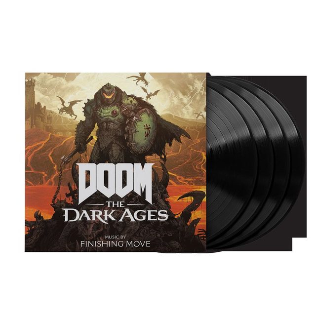 Виниловая пластинка DOOM: The Dark Ages (Original Soundtrack) - Finishing Move (4xLP Vinyl Record Box Set) — обложка