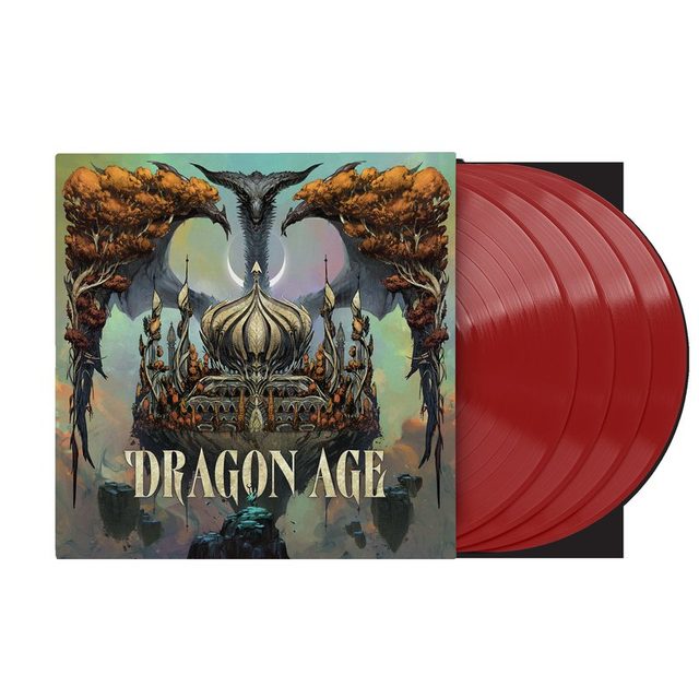 Виниловая пластинка Dragon Age (Selections From the Original Game Soundtrack) - (4xLP Box Set) [Exclusive Opaque Red Variant] — обложка