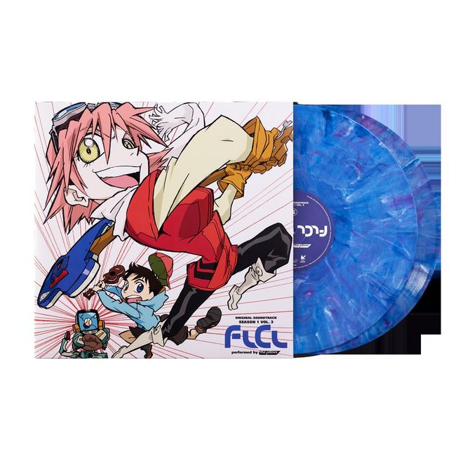 Виниловая пластинка FLCL Season 1 Vol. 3 (Original Soundtrack) - The Pillows (2xLP Vinyl Record) — обложка