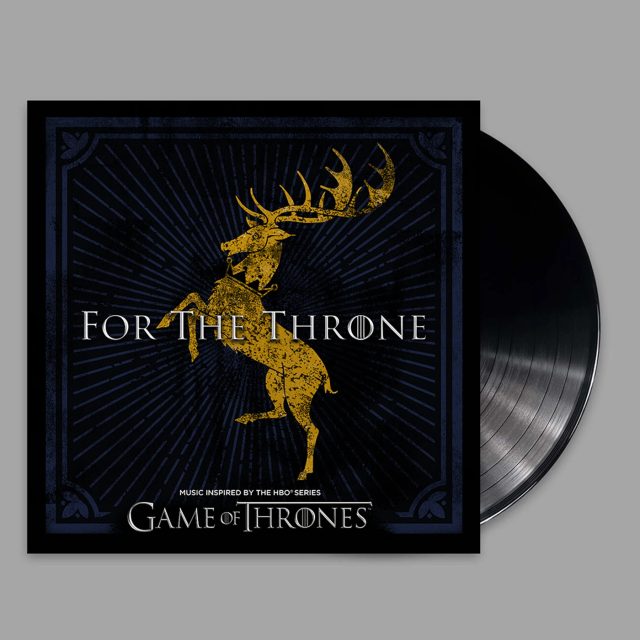 Виниловая пластинка For the Throne (Music Inspired by the HBO Series Game of Thrones) — обложка