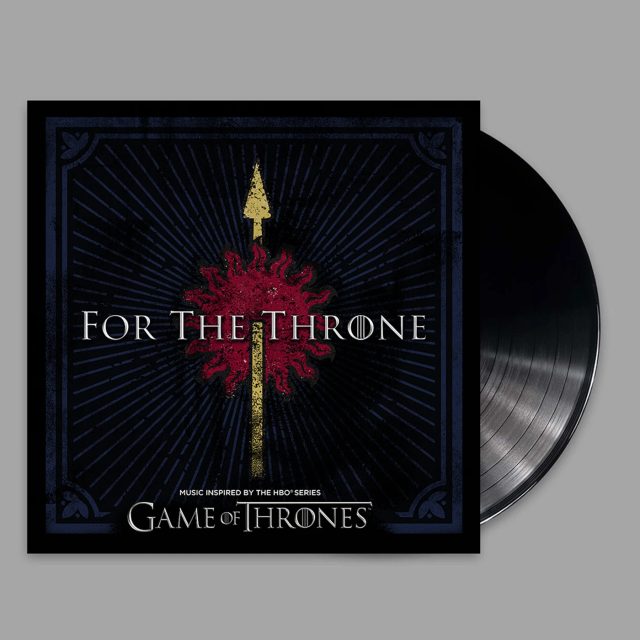 Виниловая пластинка For the Throne (Music Inspired by the HBO Series Game of Thrones) — обложка