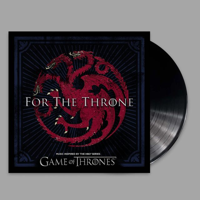 Виниловая пластинка For the Throne (Music Inspired by the HBO Series Game of Thrones) — обложка