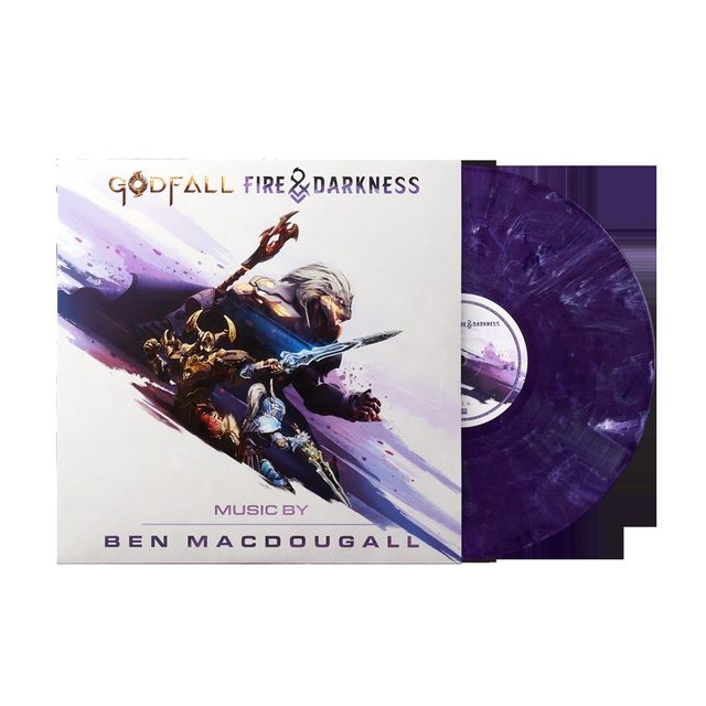 Виниловая пластинка Godfall: Fire & Darkness (Original Video Game Soundtrack) - Benjamin MacDougall (1xLP Vinyl Record) — обложка