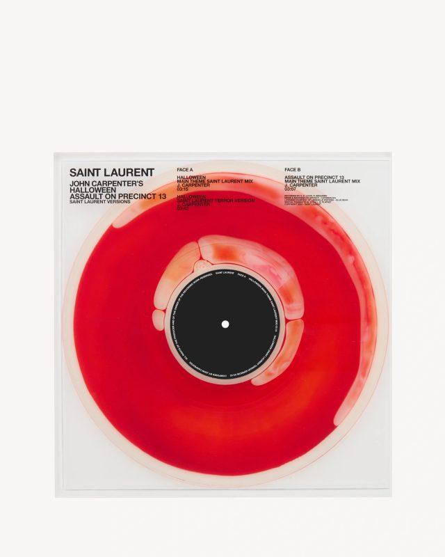 Виниловая пластинка Halloween / Assault on Precinct 13 — Saint Laurent Versions — обложка