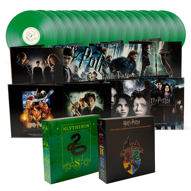 Виниловая пластинка Harry Potter: Complete Soundtracks — Slytherin Edition — обложка