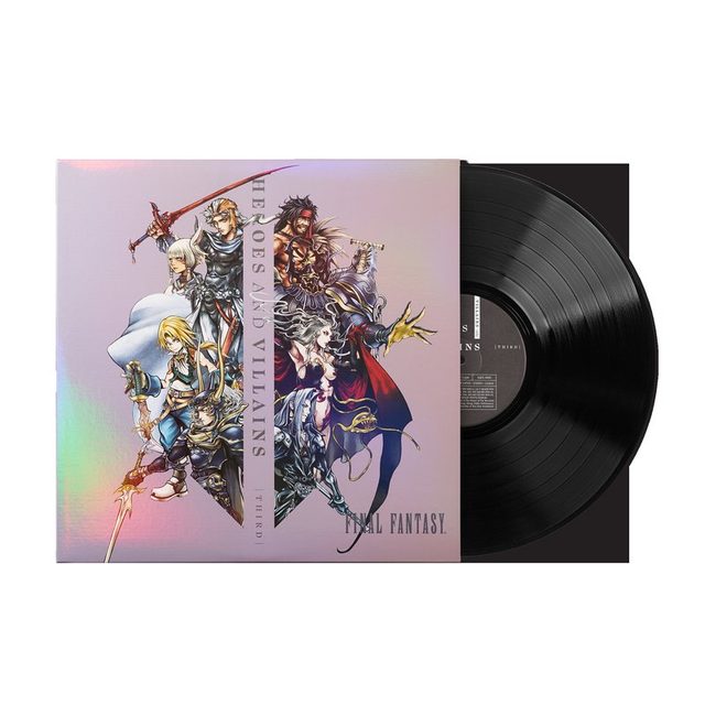 Виниловая пластинка Heroes and Villains - Select Tracks from the Final Fantasy Series - THIRD (1xLP Vinyl Record) — обложка