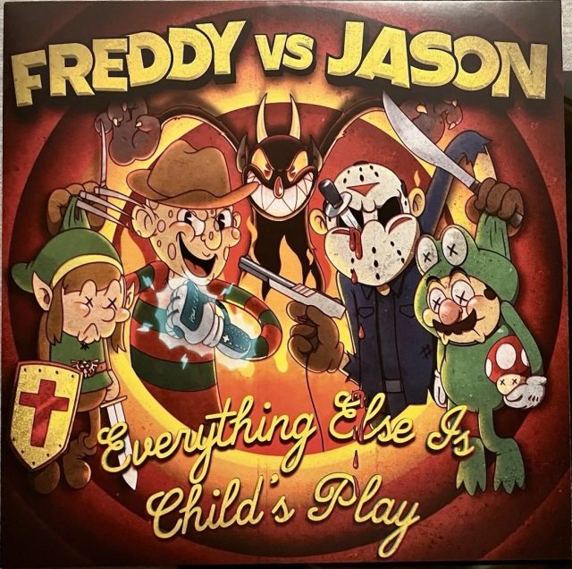 Виниловая пластинка Freddy vs. Jason — NES Soundtracks, Red Smoke LP — обложка