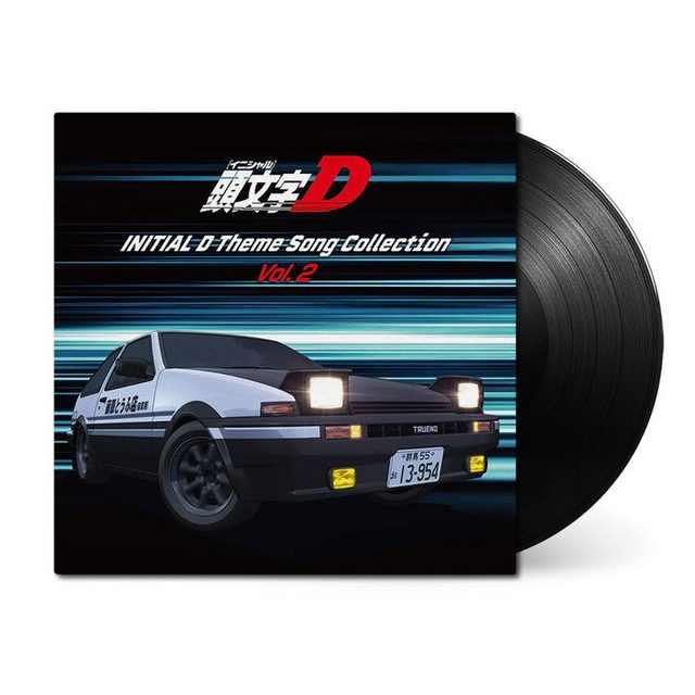 Виниловая пластинка Initial D Theme Song Collection Vol. 2 — обложка